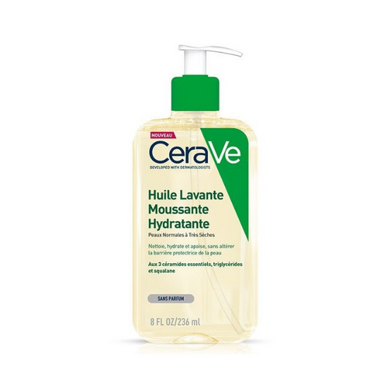 CERAVE Huile Lavante Moussante Hydratante