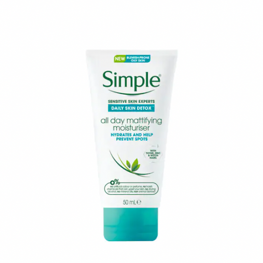 SIMPLE Gel crème matifiant All day matifying