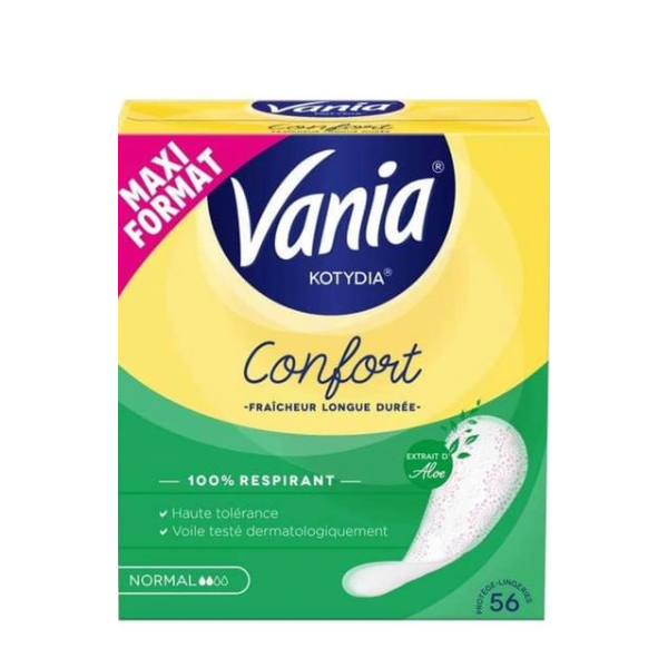 VANIA Pack protèges slip Aloe Confort x56