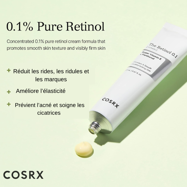 COSRX Crème rénovatrice au rétinol 0,1%