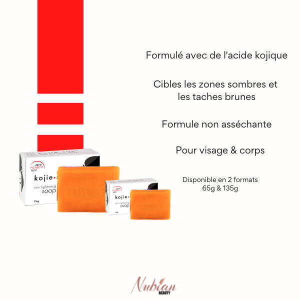 KOJIE SAN Pack Lait corporel éclaircissant SPF 25 + Savon