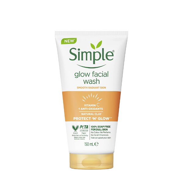 SIMPLE Nettoyant illuminant à la vitamine C Glow