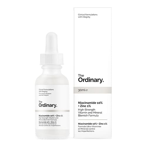 Niacinamide 10% + Zinc 1% - The Ordinary Nubian Beauty Dakar Senegal