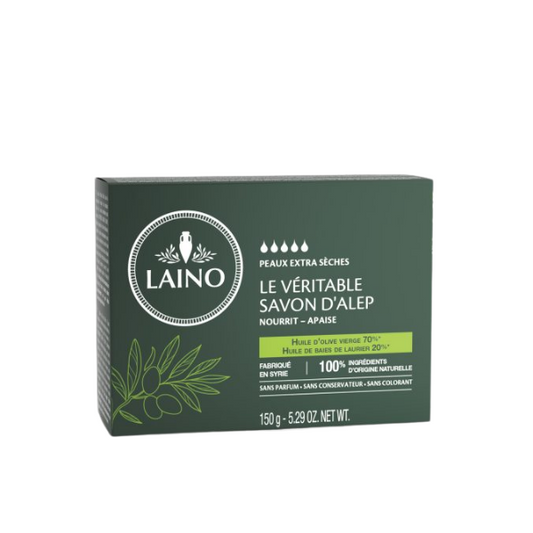 LAINO Savon d'Alep solide Le Véritable