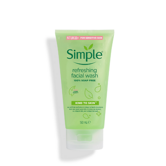 SIMPLE Nettoyant rafraichissant sans savon Refreshing facial