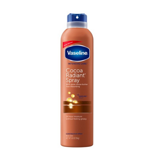 VASELINE Spray Crème de corps hydratant Cocoa Radiant